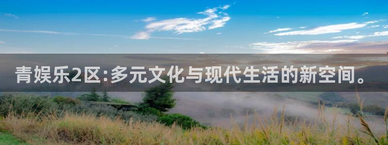 益达娱乐平台登录：青娱乐2区:多元文化与现代生活的新空间。