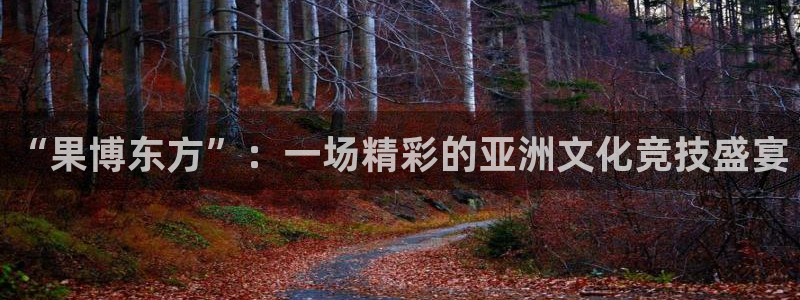 益达娱乐体育4：“果博东方”：一场精彩的亚洲文化竞技盛宴